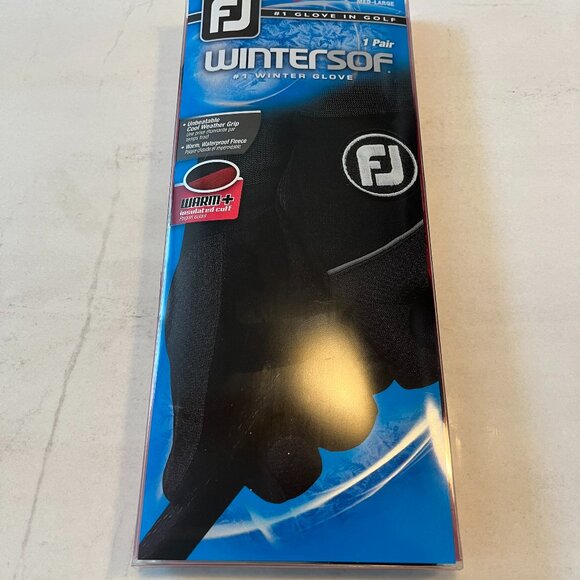 FJ Wintersof Mens Winter Golf Glove L - Left Handle PING Adidas Nike TaylorMade - Picture 2 of 4